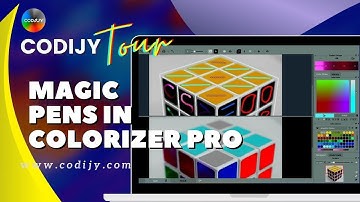 CODIJY Colorizer Pro Tour | Drawing Tools