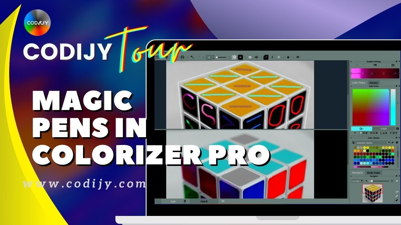 ⁣CODIJY Colorizer Pro Tour | Drawing Tools
