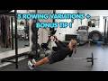5 Rowing variations plus bonus tip