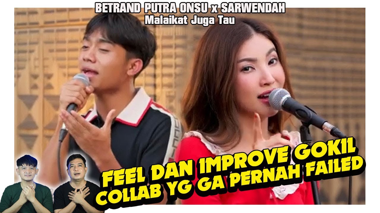 Penghayatannya ga pernah gagal. Betrand Putra Onsu x Sarwendah Malaikat Juga Tau.