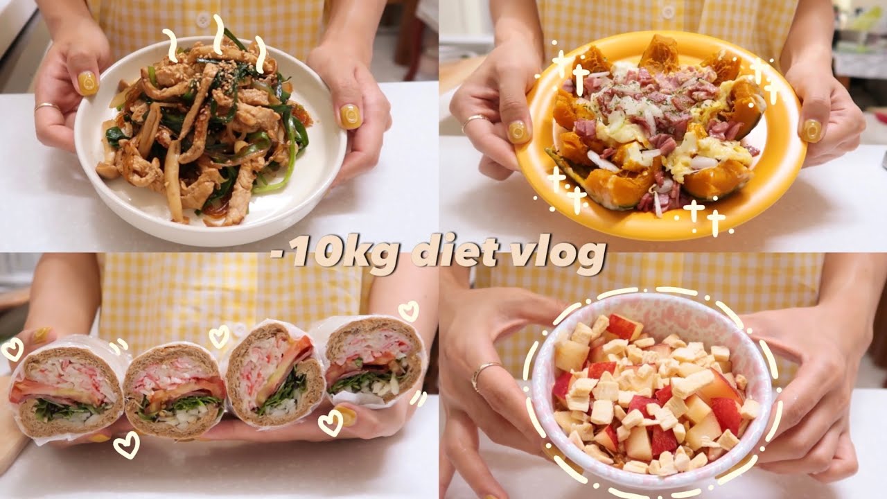 SUB)🌯 음식 앞에서 늘 부지런한 유지어터의 식단 요리브이로그(컵누들잡채,단호박에그슬럿,크랩마요샌드위치,잡채밥,소고기샐러드)mukbang|food vlog|slow diet