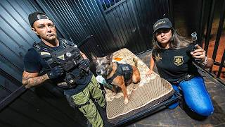 CHAMEI UM CÃO FAREJADOR PARA ENCONTRAR TODOS OS FUGITIVOS
