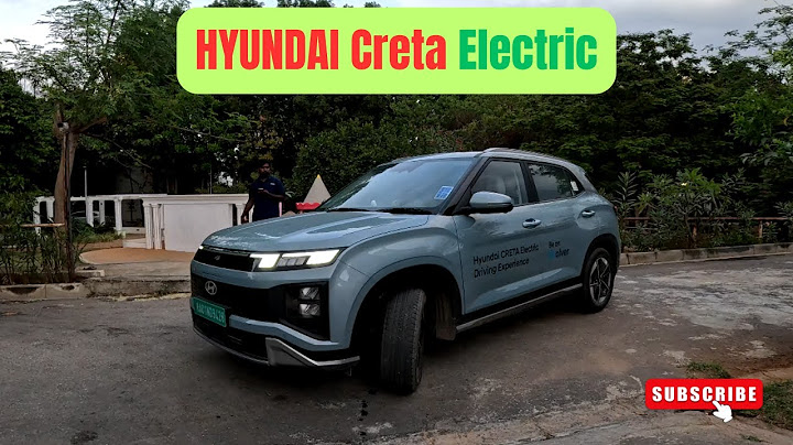 HYUNDAI Creta Electric/EV Test drive | First impression #cretaelectric #cretaev #hyundaicreta #evcar