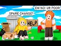 I Pretended to be POOR to test MY BESTFRIEND (Roblox Bedwars)