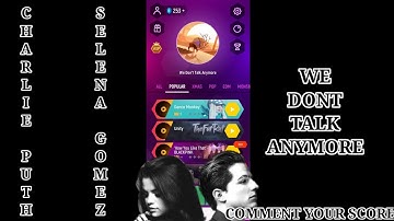 Tiles Hop We Dont Talk Anymore Song Normal Mode & Endless Mode