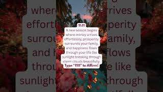 The hidden truth of Angel number 1111 #abundance