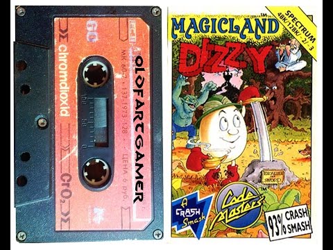 Видео: Обзор и прохождение Dizzy 4: Magicland Dizzy на ZX Spectrum