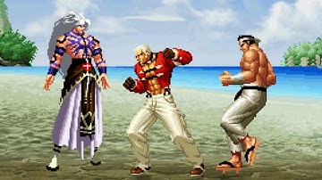 [TAS] Apollo vs Goro Daimon & Yashiro (The King of Fighters UM) #kof #kof2002