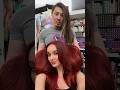 Dark Phoenix Hair color with #GuyTang