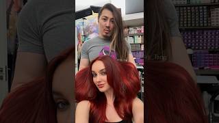 Dark Phoenix Hair color with #GuyTang
