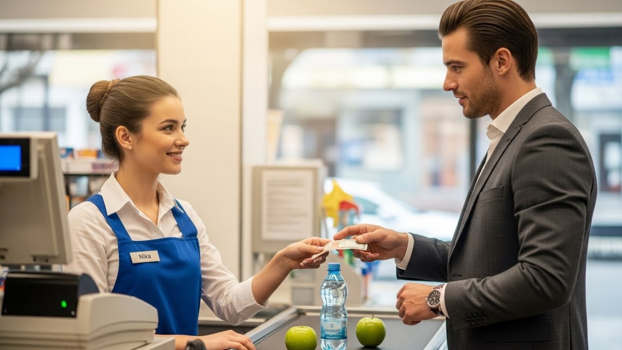 Blagajnica ga je viđala svakog dana u redu — nije znala da dolazi samo da vidi njezin osmijeh.
