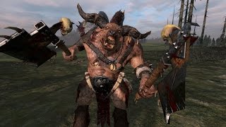 We play a beastman duo fighting manic battle in the woods. here is my
army build: beastlord x1 bray-shaman ungor spears w/ shield x4 herd...