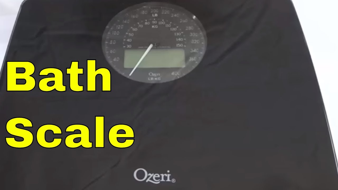 Ozeri Rev Digital Bath Scale Review-With Electro Mechanical Weight Dial (ZB23-B)