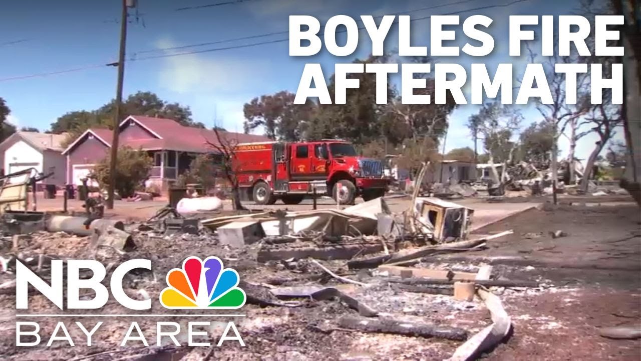 Firefighters work to contain destructive Lake County fire - YouTube