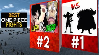 Top 20 Best One Piece Fights Of All Time Ranked