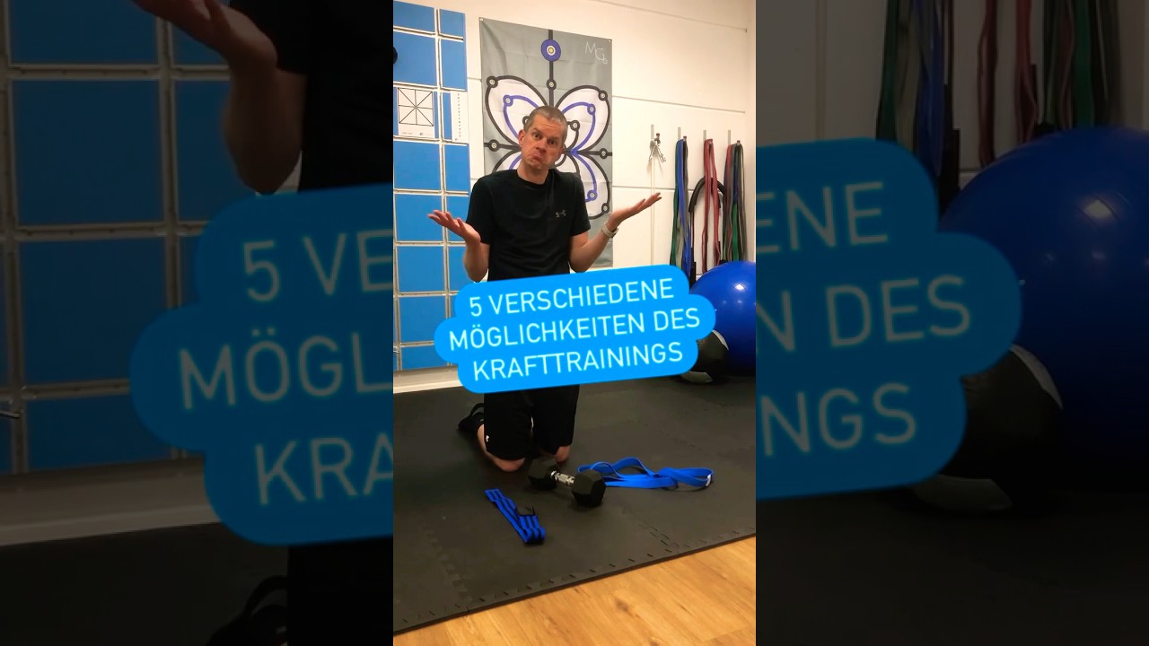 5 Möglichkeiten für Krafttraining 