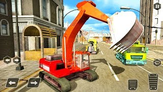 City Construction Simulator Game - Excavator and Dump Truck - Android Gameplay FHD screenshot 5