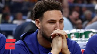 Discussing the critical timing of Klay Thompson's injury | Keyshawn, JWill \& Zubin