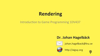Celebrity Lecture 4 - Rendering Profile