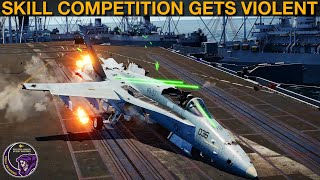 EXTREME Dead Stick No Fuel Carrier Landing Skill Competition - Nov 2022 | DCS WORLD