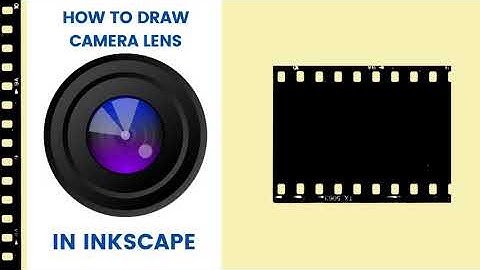 How to make camera lens with Inkscape