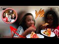 PIZZA CHALLENGE  WITH JALIYAH AND PARIS!!!