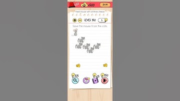 350 save the mouse from the cats brain test