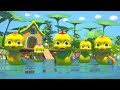 Five Little Ducks | Childrens Kindergarten Nursery Rhyme Song | Cartoon for Kids by Little Treehouse