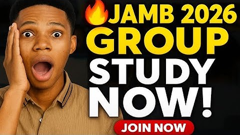 Deze JAMB 2026-studiegroep zal uw voorbereiding veranderen - Mis het niet!