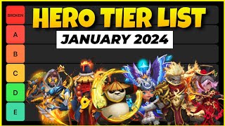 Hero Tier List  January 2024 Castle Clash screenshot 4