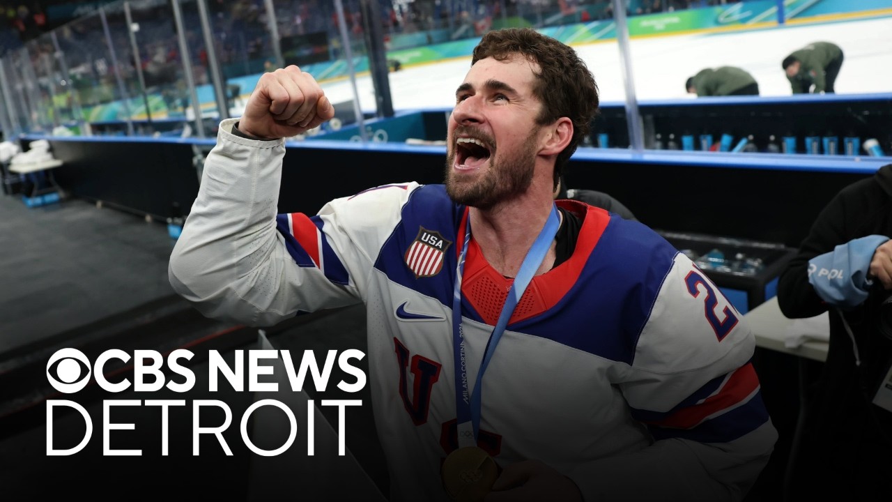 Detroit Red Wings captain Dylan Larkin talks Winter Olympics victory