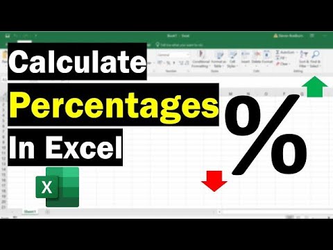 How to calculate percentage in Excel || Calculate Percentages In Excel ...