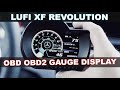 LUFI XF Revolution | OBD OBDII Racing Gauge | 2020