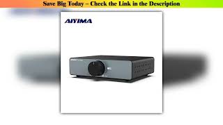 New Arrival AIYIMA A07 MAX Amplifier Home Audio 300W X2 TPA3255 Class D Power Speaker Amp 2 Channel