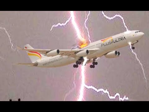 Dangerous Storms & Tornadoes! Strong Lightning Strikes