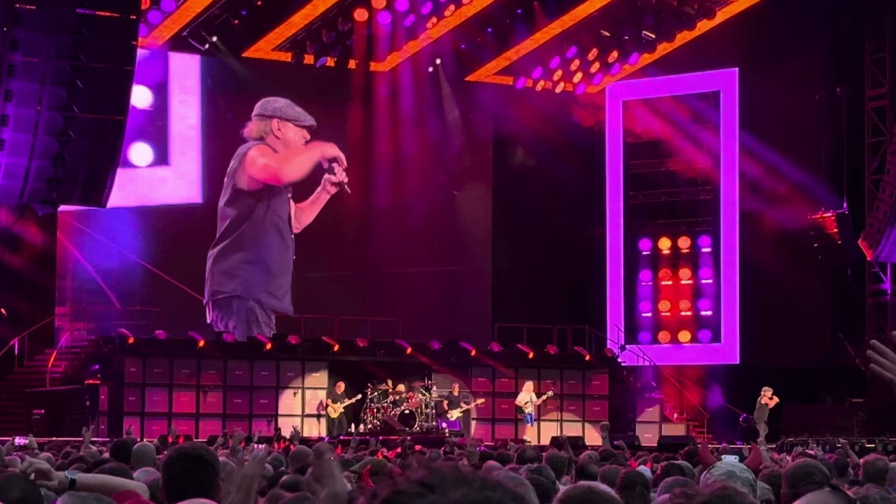 AC/DC - Have a Drink on Me live at Scottish Gas Murrayfield, Edinburgh 21/08/2025 