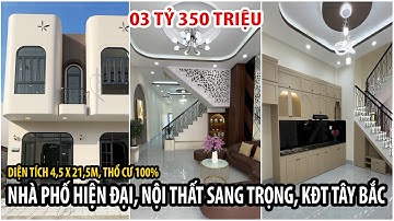 Nhà phố hiện đại, nội thất sang trọng, đường số 1, KĐT Tây Bắc, Rạch Giá | Giá 3 tỷ 350 triệu
