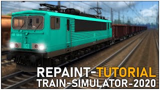 Wie erstelle ich ein Repaint / Tutorial #1 / Train Simulator 2020
