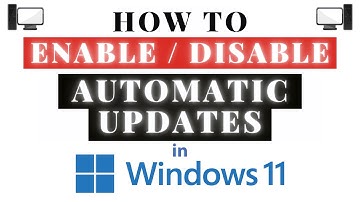 How to Enable or Disable Automatic Updates in Windows 11 | Step-by-Step Guide