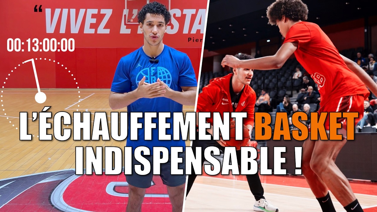 13 min pour être prêt à t’entraîner au basket