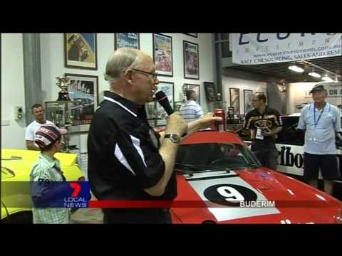 CH7 NEWS: Allan Moffat visits his famous racers at...