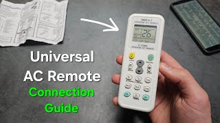 How to Connect Universal AC Remote with ANY Air Conditioner + AC Code List