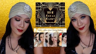 1920's Great Gatsby Inspired Makeup Look with Filipina Beauty Sisters