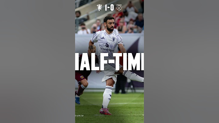 🎥:Bruno Fernandes Scores Brilliant Brace to Sink West Ham