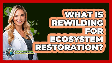 What Is Rewilding For Ecosystem Restoration? - Earth Science Answers