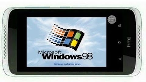 How to run Windows 98 in Htc desire 526 g+ || How to run Windows 98 in any android phones