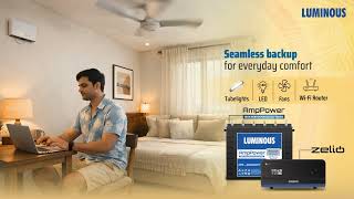 Luminous Power Backup Solution | Reliable Power for Every Home