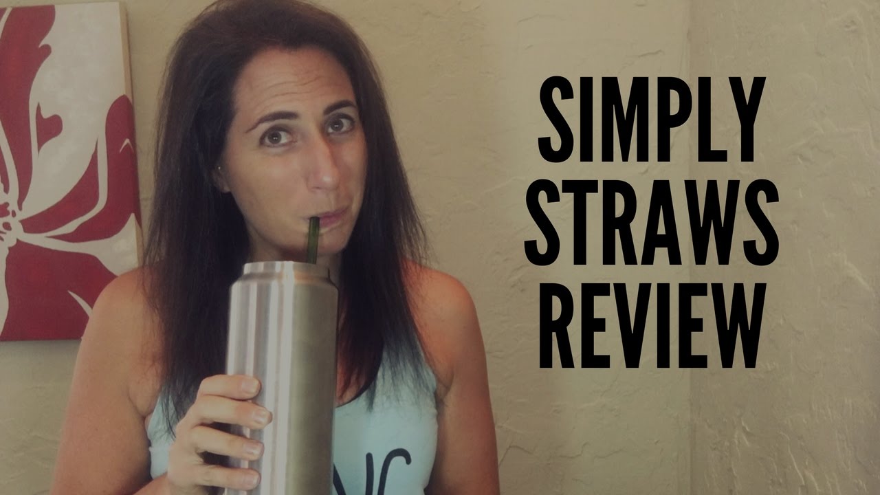 Best Glass Straws? Simply Straws Review Macro Tracking Challenge