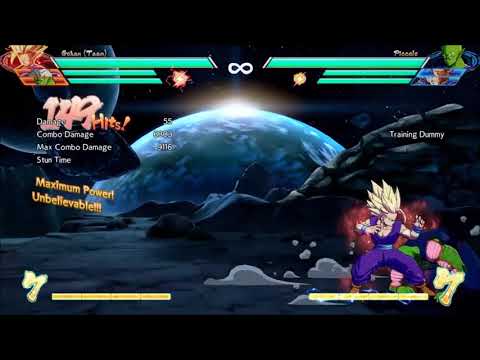 DBFZ couple silly teen gohan combo scraps