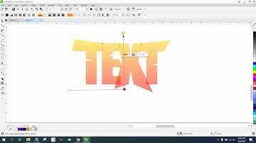 Corel Draw Tips & Tricks Text Effect Interactive Fill and more